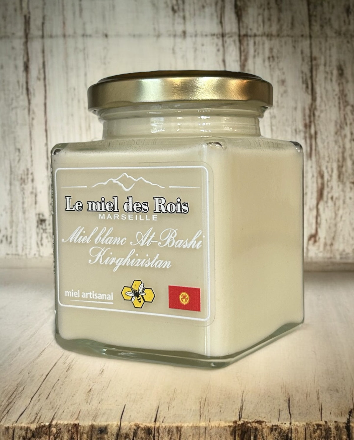 miel blanc du Kirghizistan