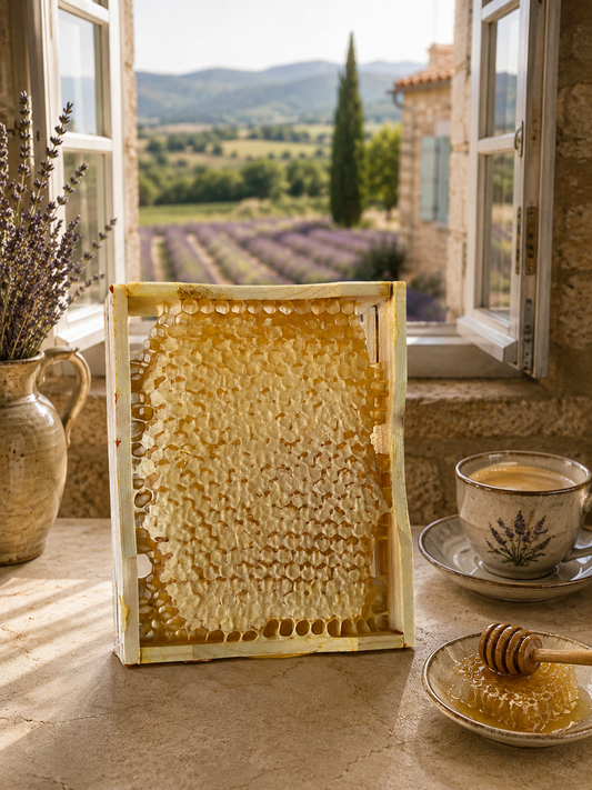 Miel en rayon de Lavande de Provence récolte 2026