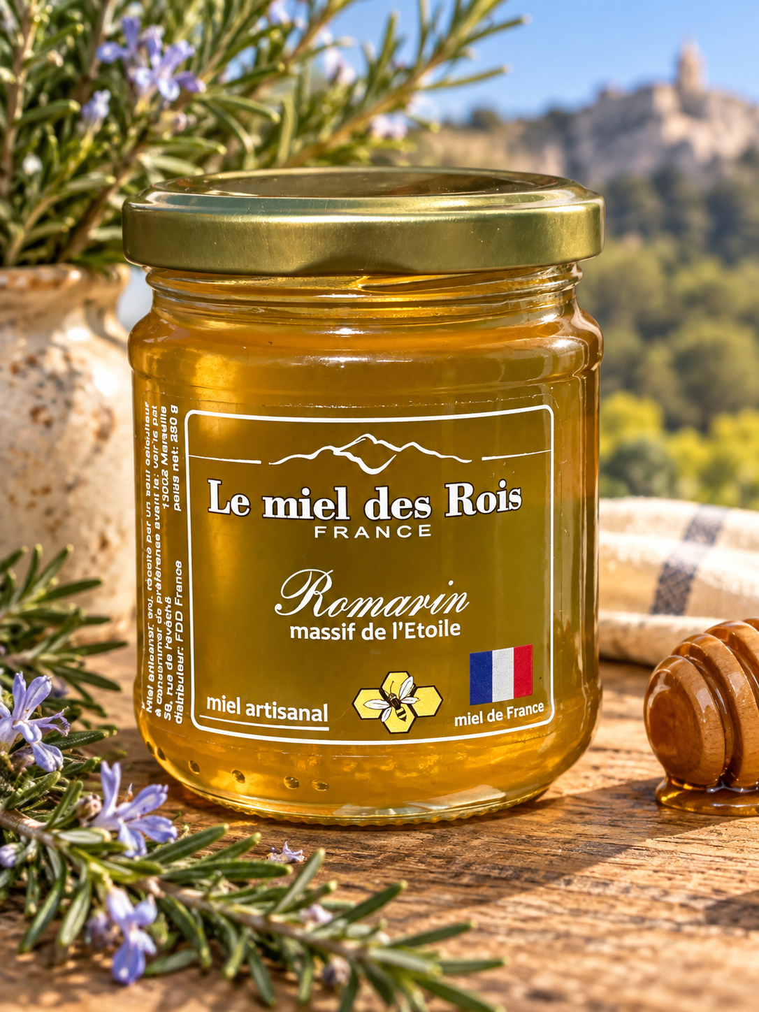 Miel de Romarin Provence récolte 2026