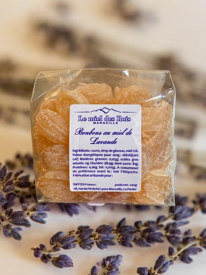 Bonbons au Miel de  Lavande de Provence