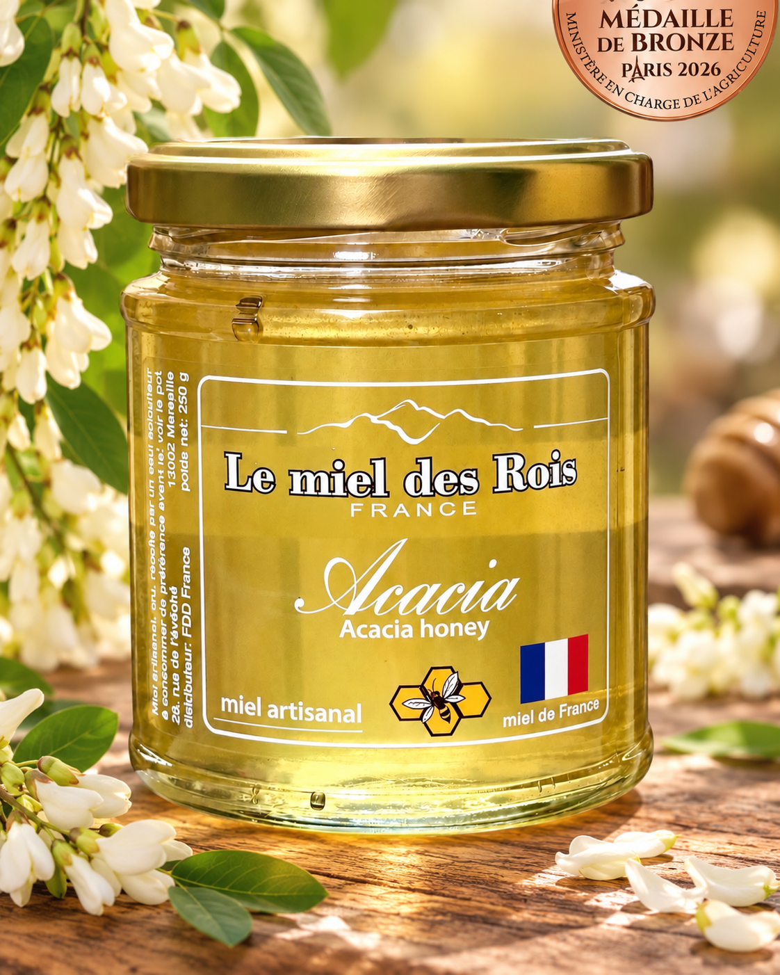 Miel Acacia de France Récolte 2026