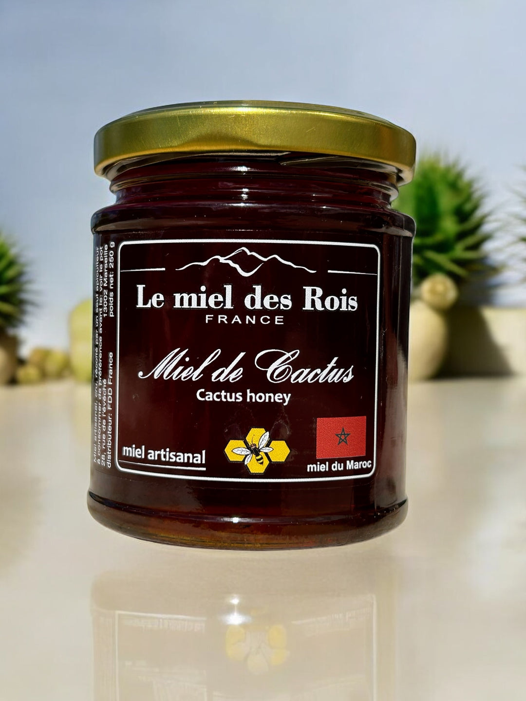 Miel de Cactus (Euphorbe - Daghmous) du Maroc  Le miel des rois