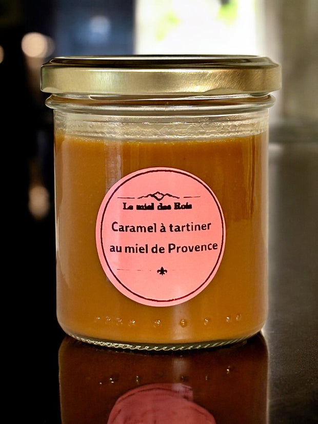 Caramel à tartiner miel de Camargue de Provence