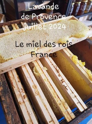 Miel cru toutes fleurs Bio de France en rayons premium