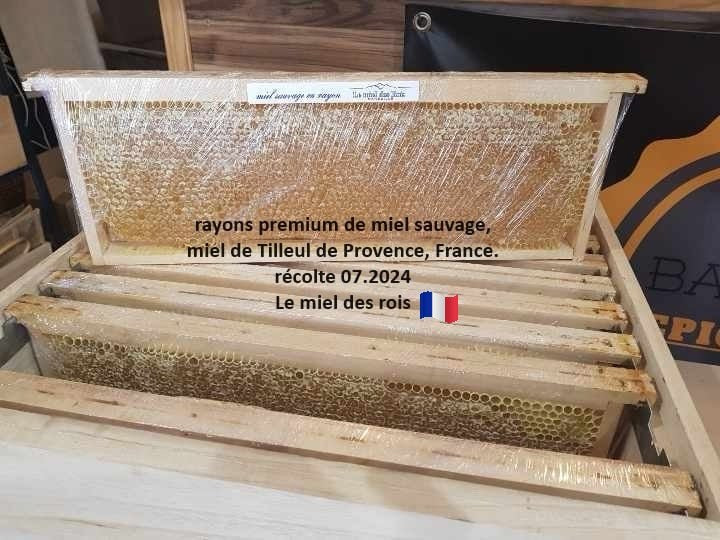 Miel cru toutes fleurs Bio de France en rayons premium